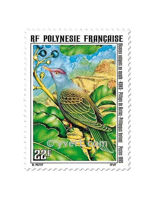 n° 479/480 -  Timbre Polynésie Poste