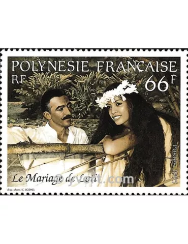 n° 482 -  Timbre Polynésie Poste 2