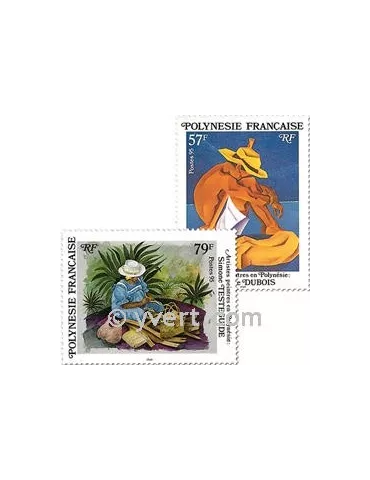 n° 494/497 -  Timbre Polynésie Poste