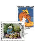 n° 494/497 -  Timbre Polynésie Poste
