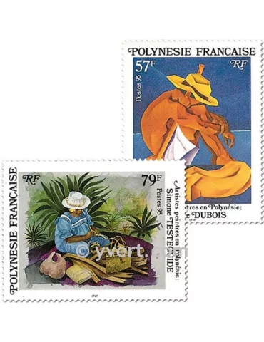 n° 494/497 -  Timbre Polynésie Poste 2
