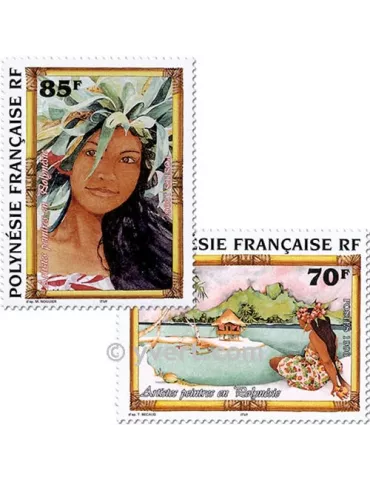 n° 520/523 -  Timbre Polynésie Poste 2