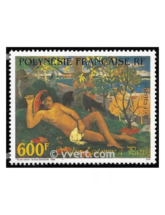 n° 553 -  Timbre Polynésie Poste