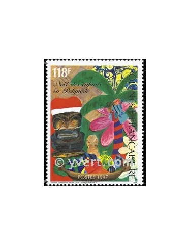 n° 554 -  Timbre Polynésie Poste