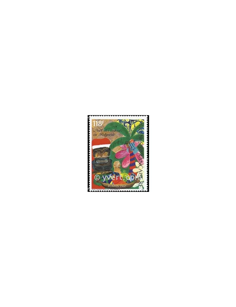 n° 554 -  Timbre Polynésie Poste