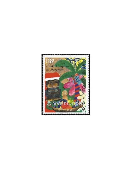 n° 554 -  Timbre Polynésie Poste