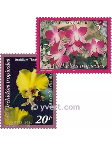 n° 560/563 -  Timbre Polynésie Poste 2