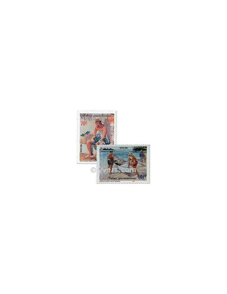 n° 574/577 -  Timbre Polynésie Poste
