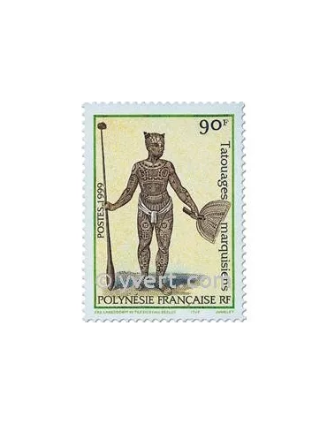 n° 584/585 -  Timbre Polynésie Poste