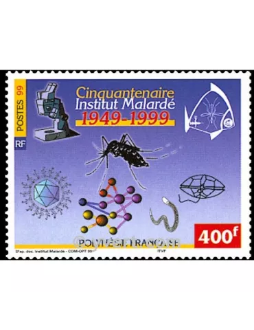 n° 601A -  Timbre Polynésie Poste 2