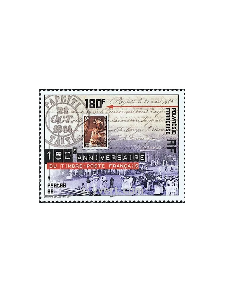 n° 602 -  Timbre Polynésie Poste
