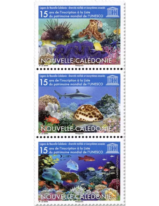 n° 1460/1462 - Timbre Nelle Calédonie Poste