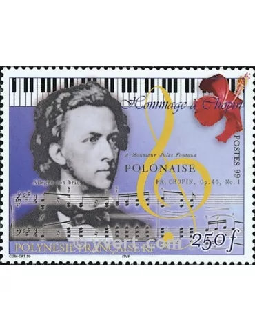 n° 603 -  Timbre Polynésie Poste 2