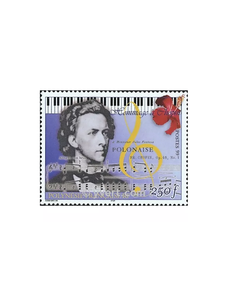 n° 603 -  Timbre Polynésie Poste