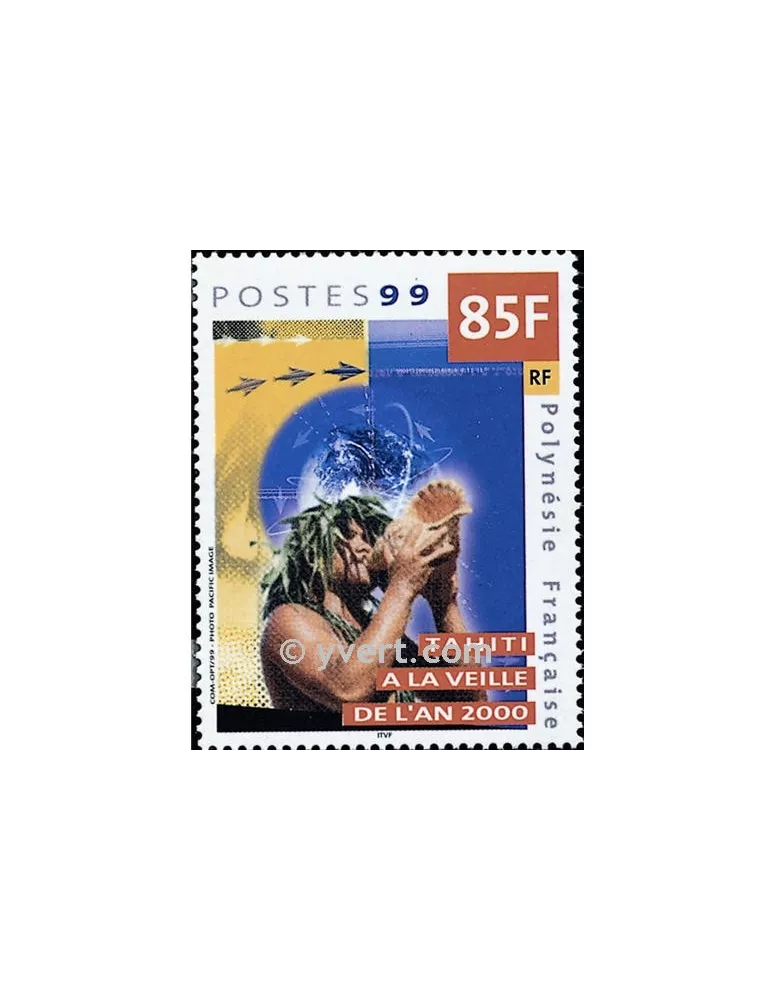 n° 608 -  Timbre Polynésie Poste