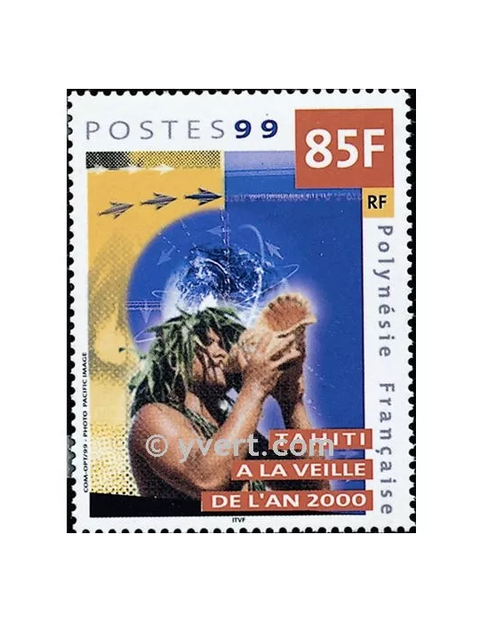 n° 608 -  Timbre Polynésie Poste