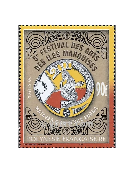 n° 609 -  Timbre Polynésie Poste