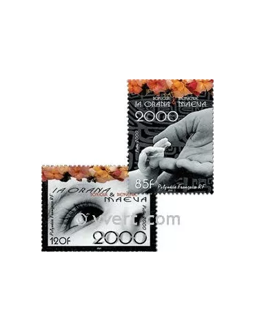 n° 610/611 -  Timbre Polynésie Poste