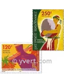 n° 625/626 -  Timbre Polynésie Poste