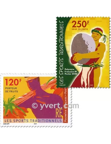 n° 625/626 -  Timbre Polynésie Poste 2
