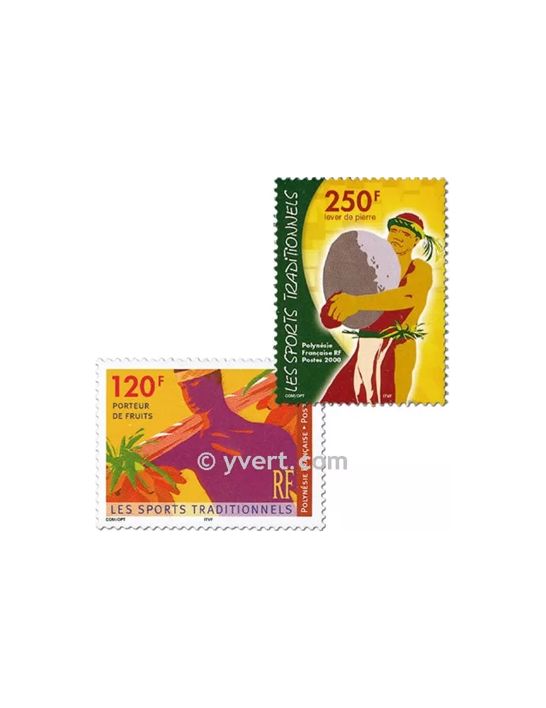 n° 625/626 -  Timbre Polynésie Poste