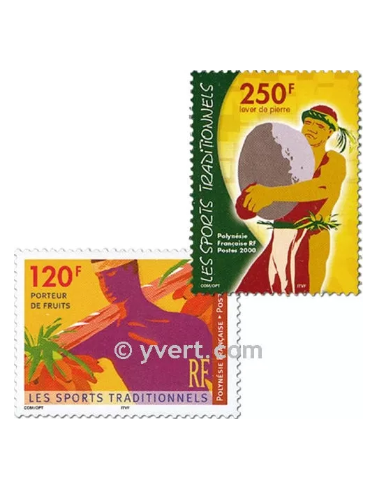 n° 625/626 -  Timbre Polynésie Poste