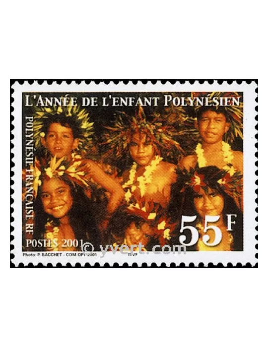 n° 637 -  Timbre Polynésie Poste