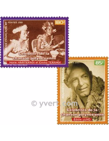 n° 638/641 -  Timbre Polynésie Poste 2