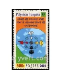n° 651 -  Timbre Polynésie Poste