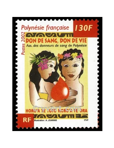 n° 667 -  Timbre Polynésie Poste 2