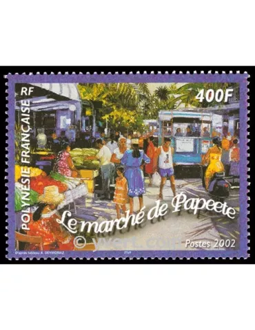 n° 673 -  Timbre Polynésie Poste 2