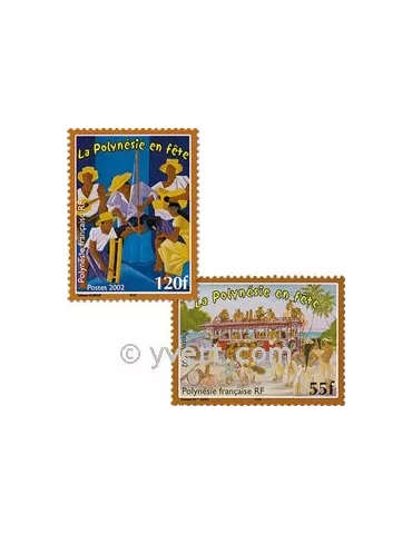 n° 680/681 -  Timbre Polynésie Poste