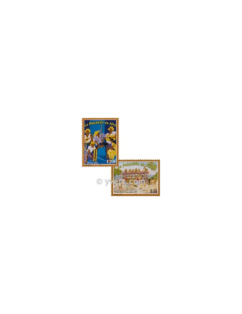 n° 680/681 -  Timbre Polynésie Poste