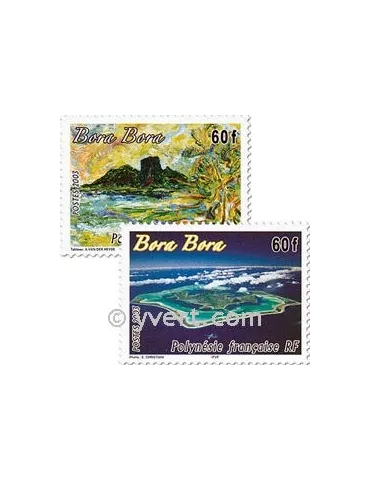 n° 701/702 -  Timbre Polynésie Poste