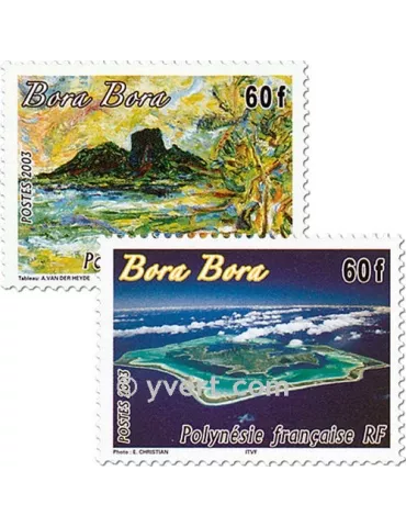 n° 701/702 -  Timbre Polynésie Poste 2