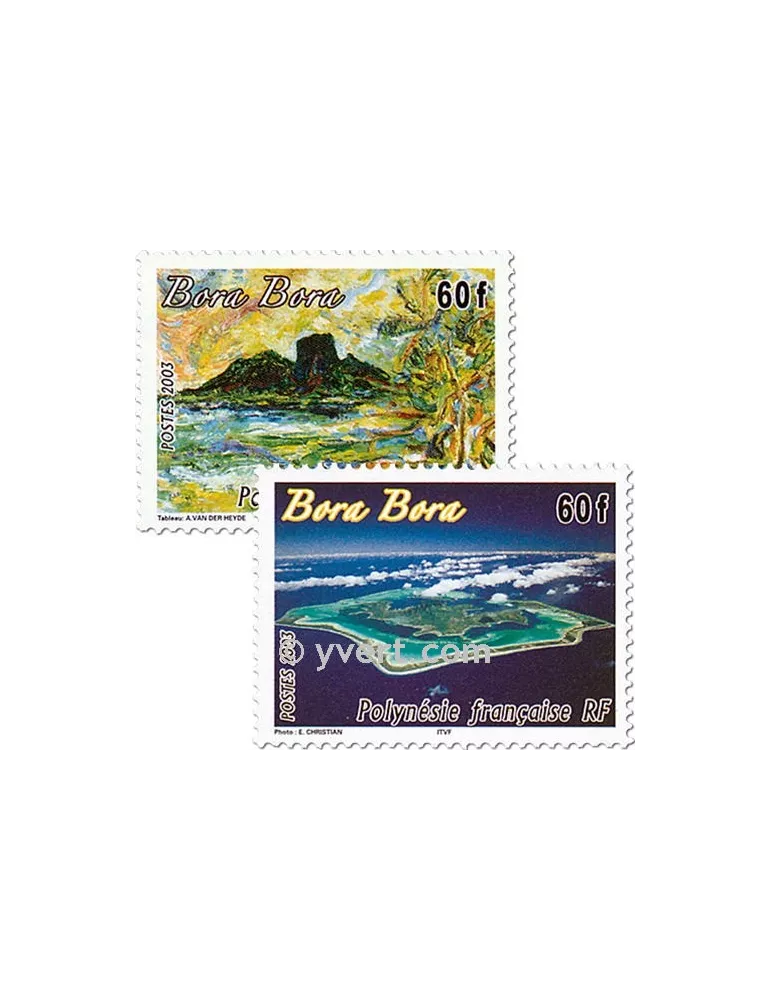 n° 701/702 -  Timbre Polynésie Poste