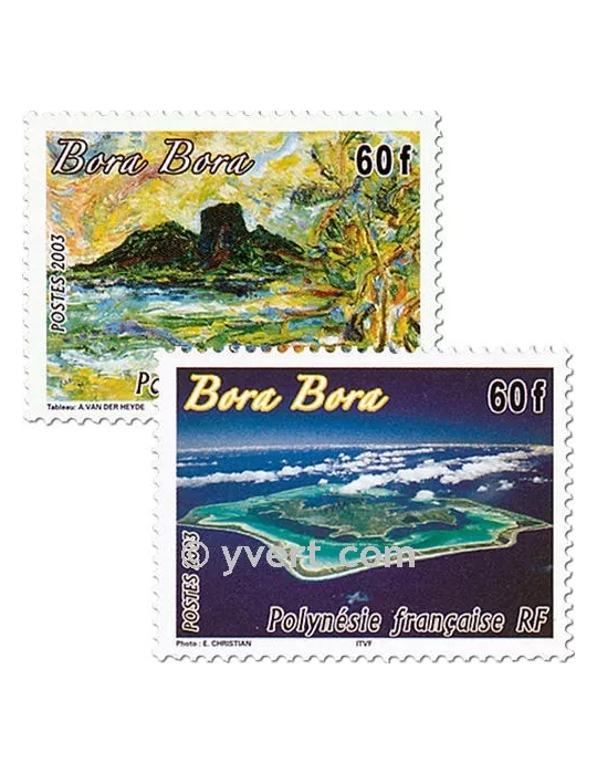 n° 701/702 -  Timbre Polynésie Poste