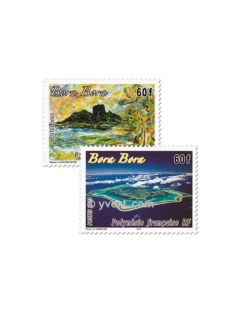 n° 701/702 -  Timbre Polynésie Poste