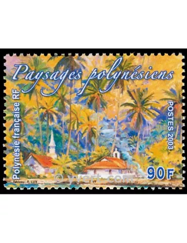 n° 704 -  Timbre Polynésie Poste 2