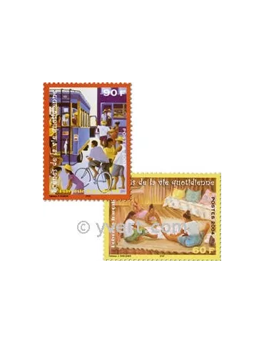 n° 706/707 -  Timbre Polynésie Poste