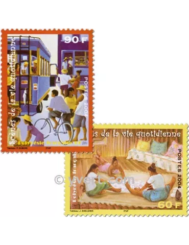 n° 706/707 -  Timbre Polynésie Poste 2