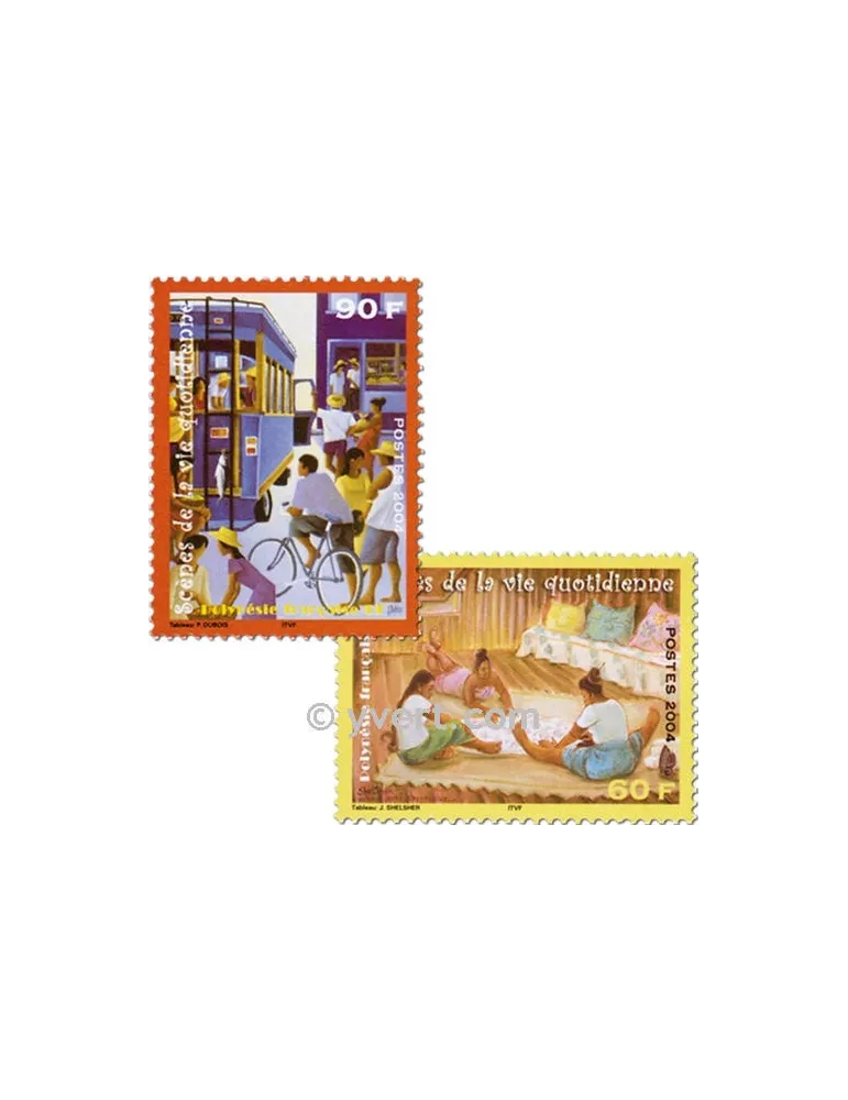 n° 706/707 -  Timbre Polynésie Poste
