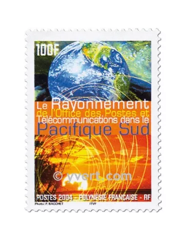n° 717/718 -  Timbre Polynésie Poste 2