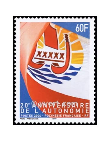 n° 722 -  Timbre Polynésie Poste 2