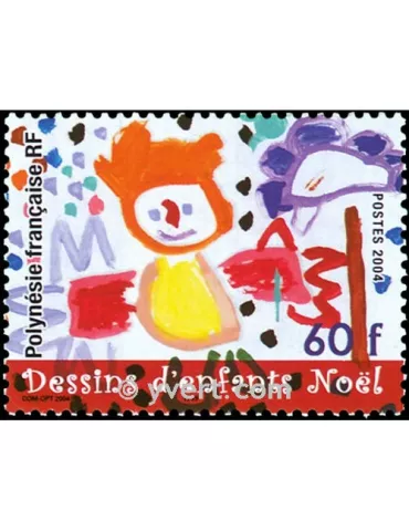 n° 736 -  Timbre Polynésie Poste 2