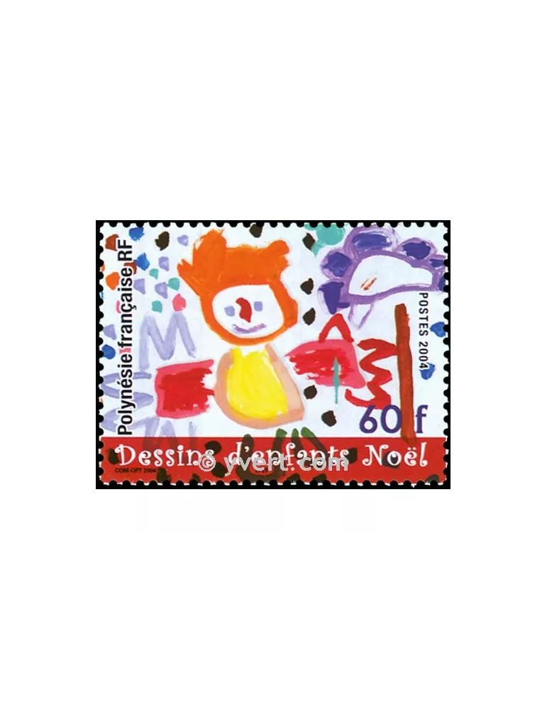 n° 736 -  Timbre Polynésie Poste
