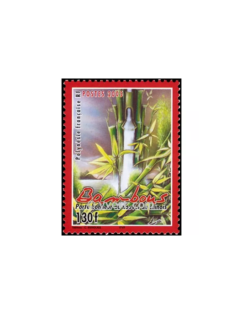 n° 738 -  Timbre Polynésie Poste