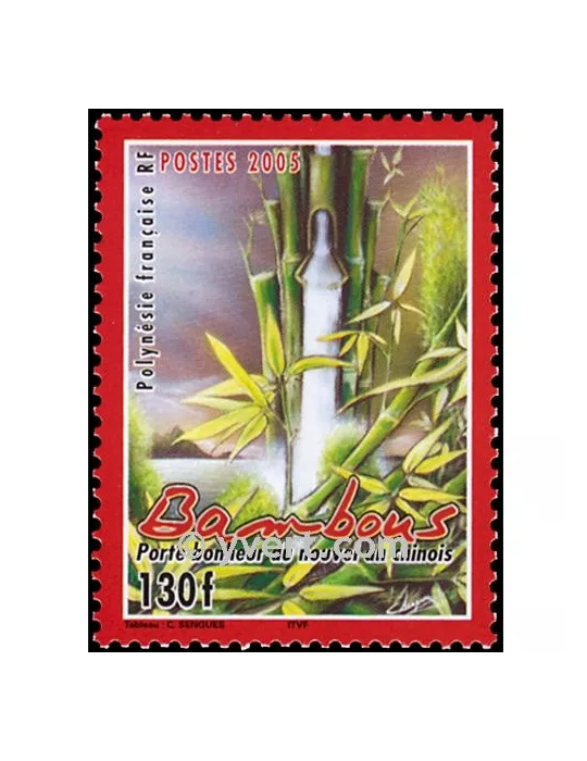 n° 738 -  Timbre Polynésie Poste