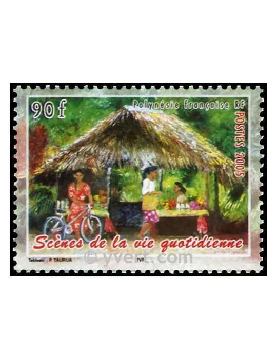 n° 739 -  Timbre Polynésie Poste