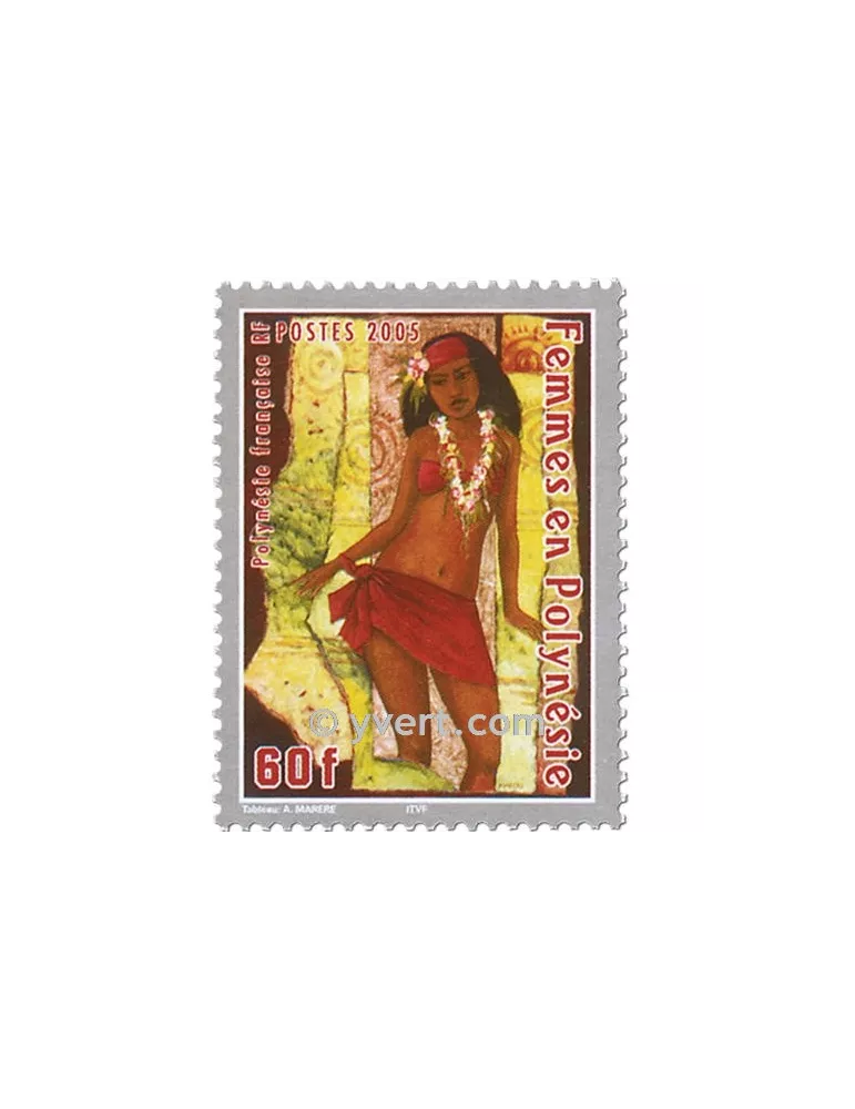 n° 740/741 -  Timbre Polynésie Poste